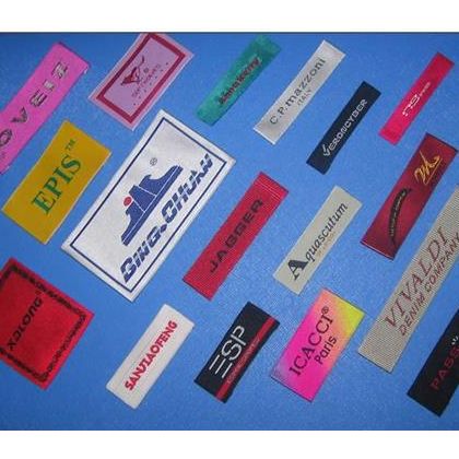 polyester woven labels